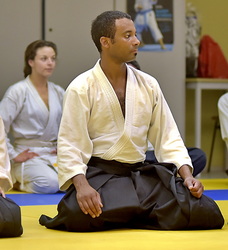 Seifuku avec Médard David professeur du dojo aikido Lyon-9 69009